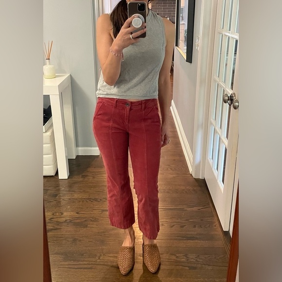 Anthropologie Pilcro and The Letterpress The Stet Cropped Corduroys - Picture 1 of 14